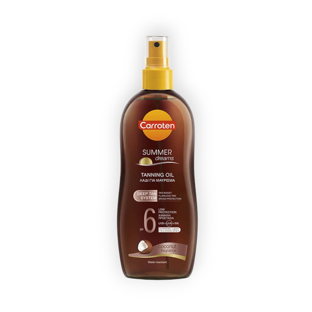 CORROTEN TANNING OIL COCONUT FRAGRANCE SPF6 200ML