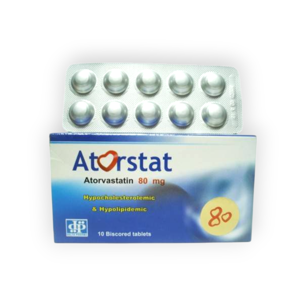 ATORSTAT 80 MG 10 TABLET