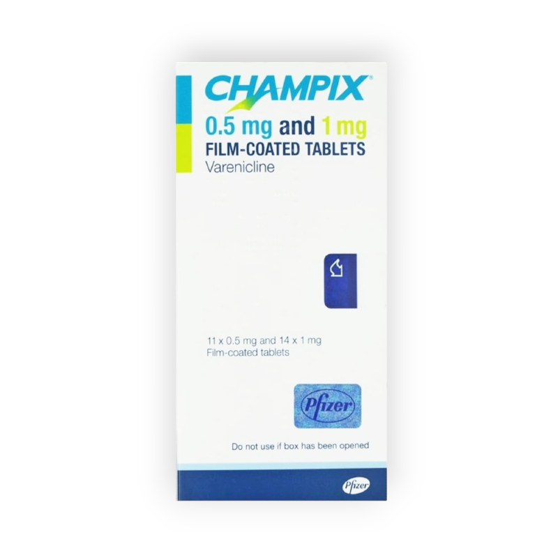 CHAMPIX 0.5 MG + 1 MG 24 TABLET