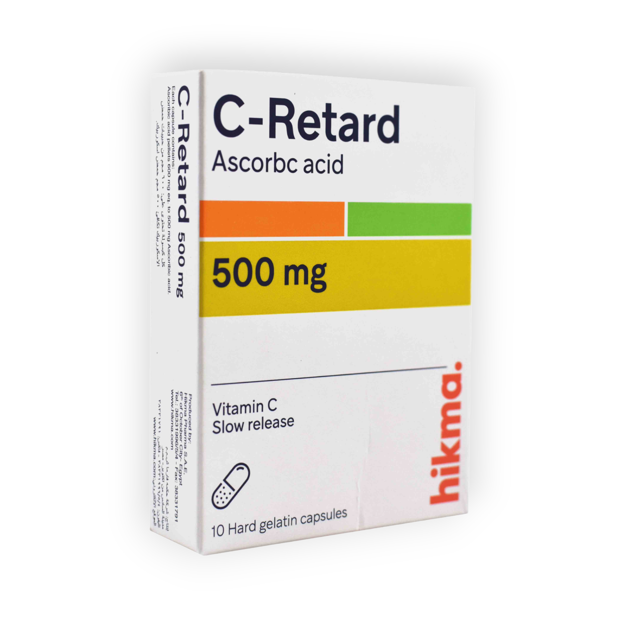 C - RETARD 500 MG 10 TABLET