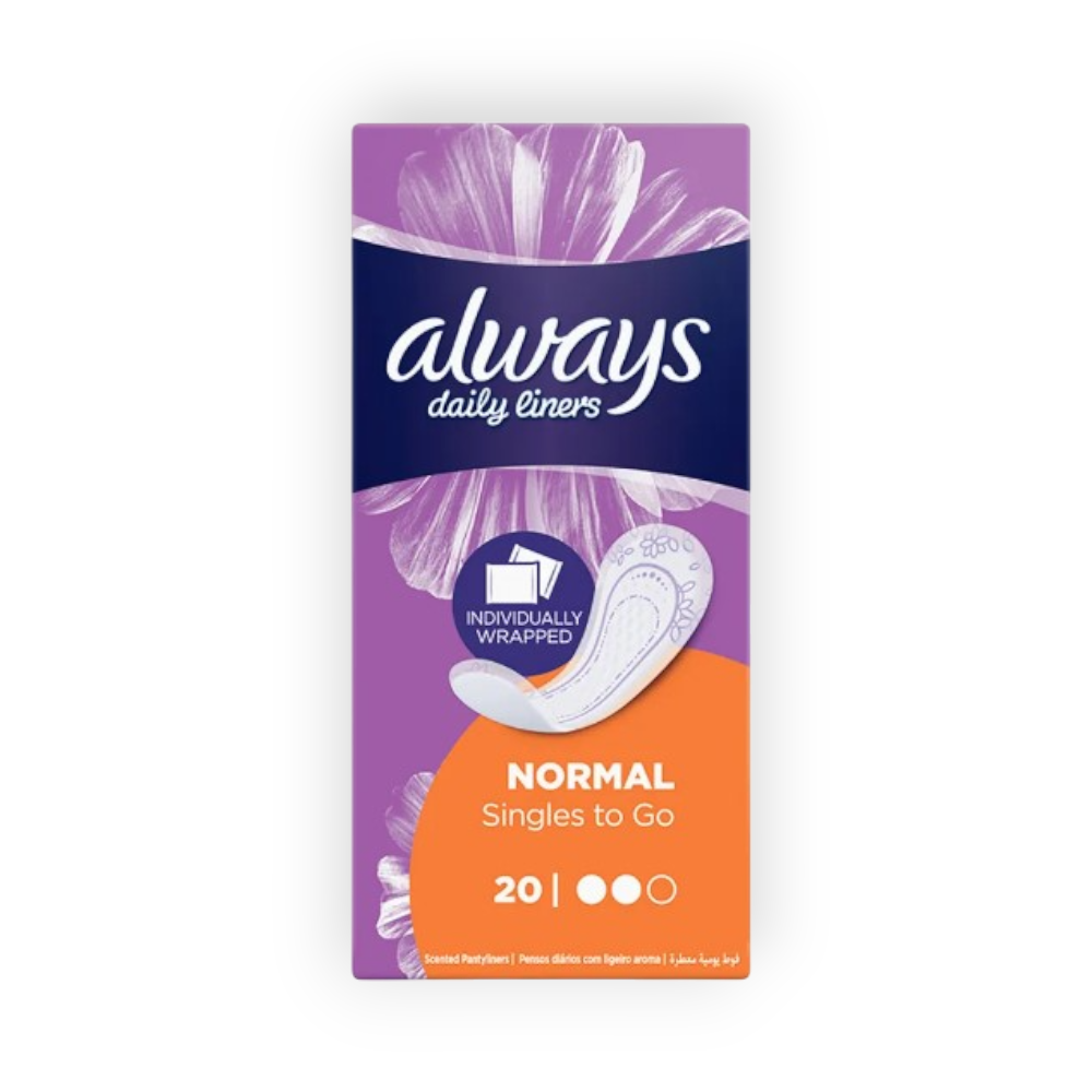 ALWAYS NORMAL EVERYDAY FRESH 20Piece 
