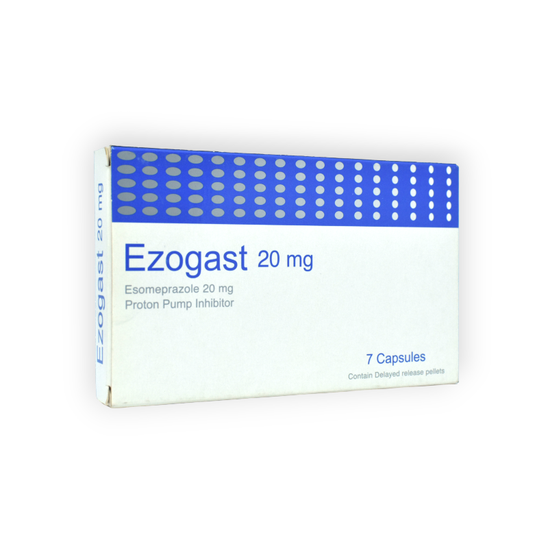 EZOGAST 20 MG 7 CAPSULES