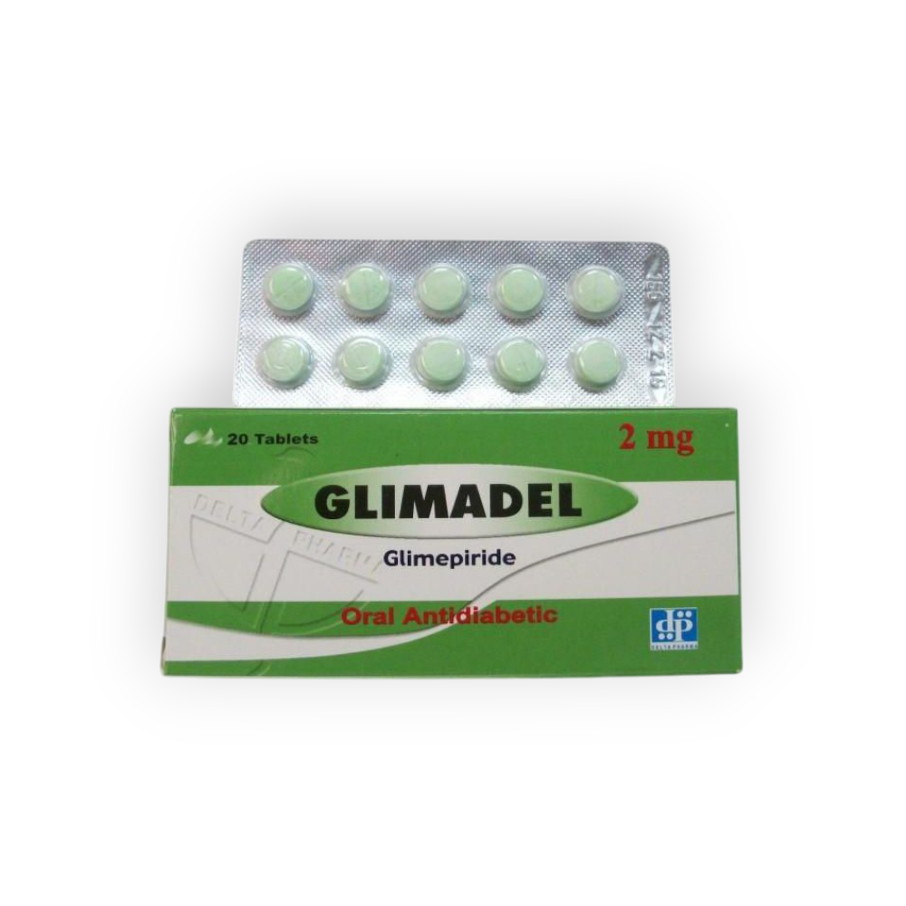 GLIMADEL 2MG 30 TABLET