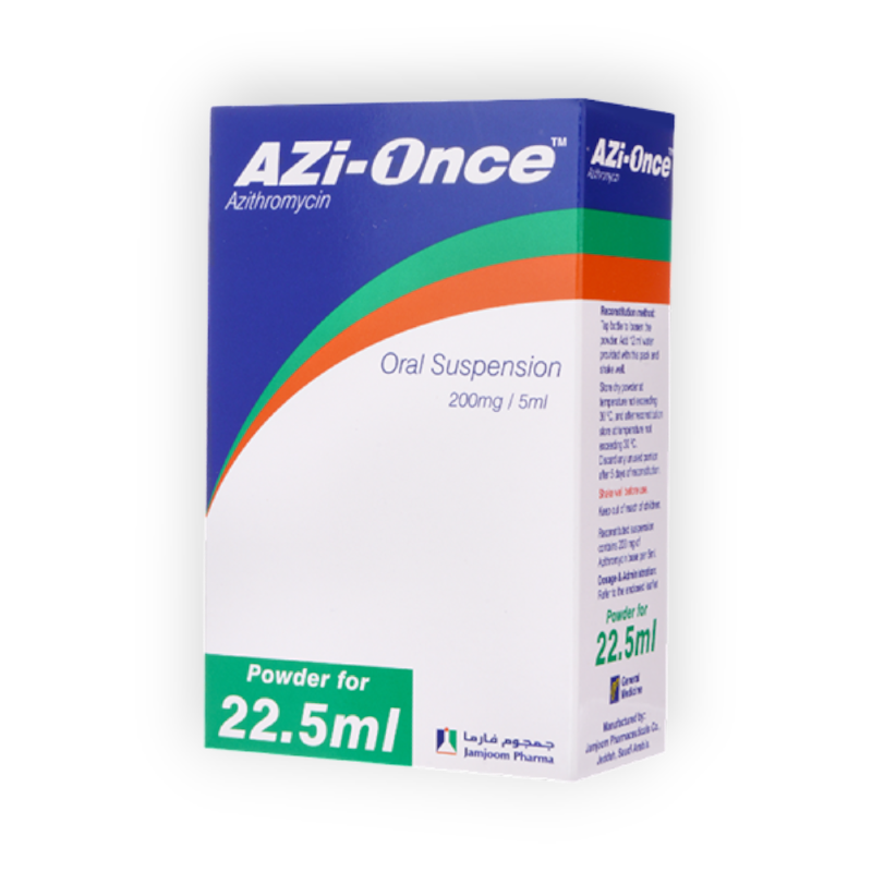 AZI - ONCE (200 MG / 5 ML) SUSPENSION 22.5 ML