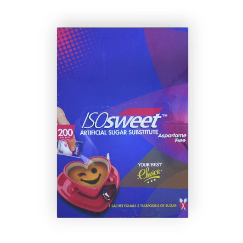 ISOSWEET 1 GM 200 SACHETS