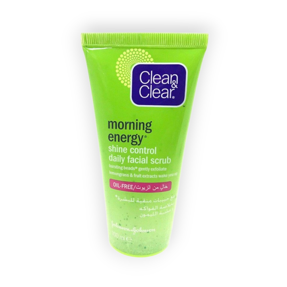 CLEAN CLEAR SHINE CONTROL FACIAL SCRUB 100ML