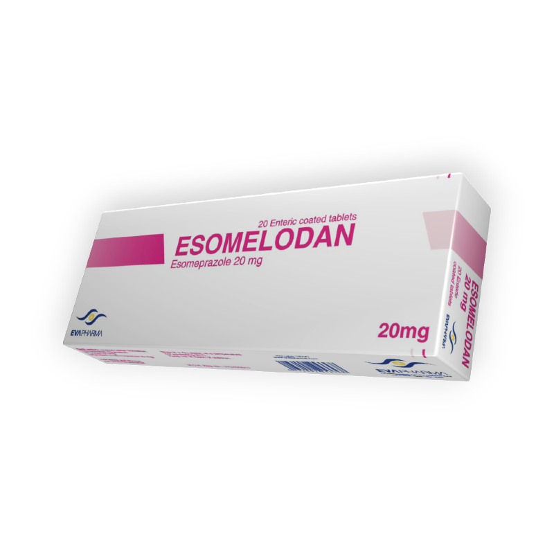 ESOMELODAN 20 MG 20 TABLET
