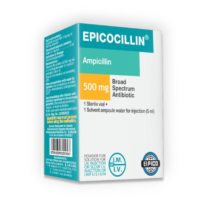 EPICOCILLIN  500 MG  1 VIAL