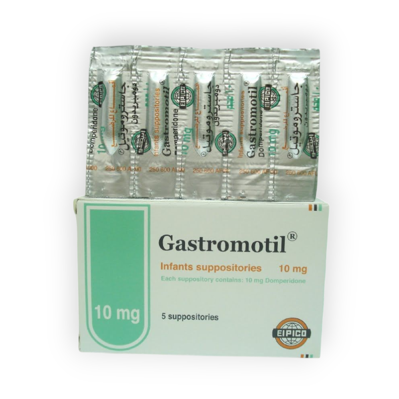 GASTROMOTIL 30 MG 5 SUPPOSITORIES