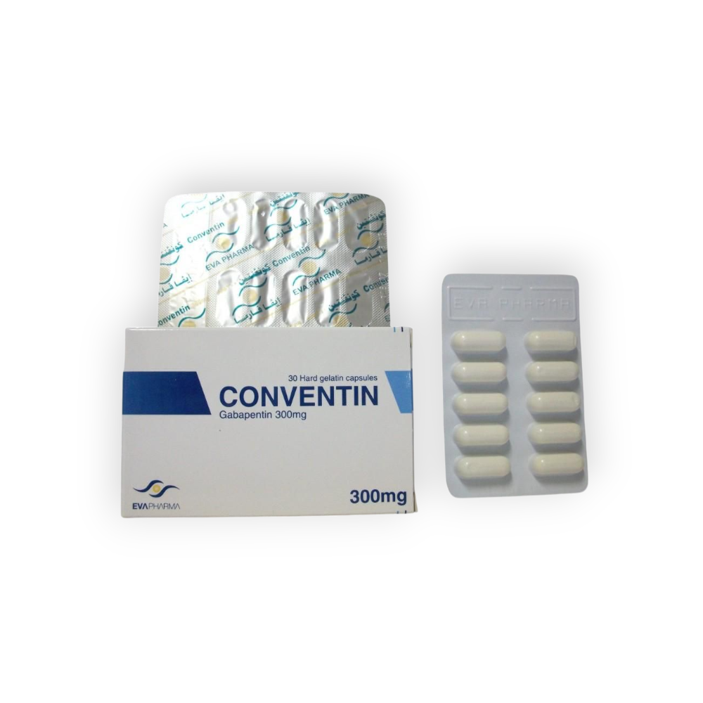 CONVENTIN 300 MG 30 CAPSULES