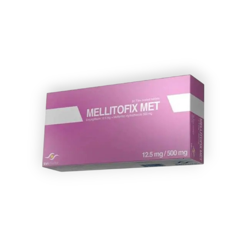 MELLITOFIX MET 500/12.5 30 TABLET