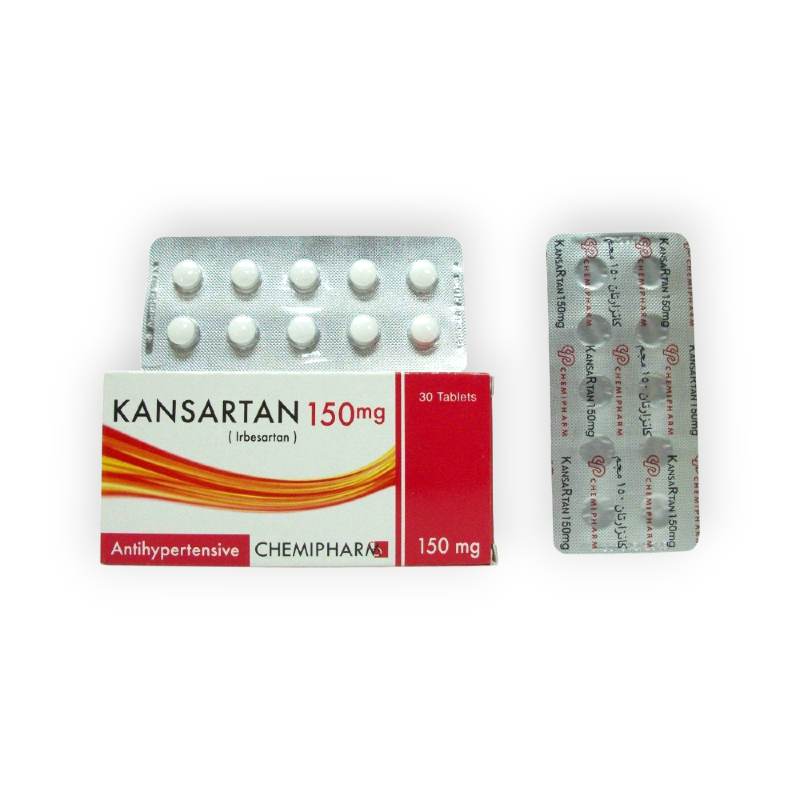 KANSARTAN 150 MG 30 TABLET