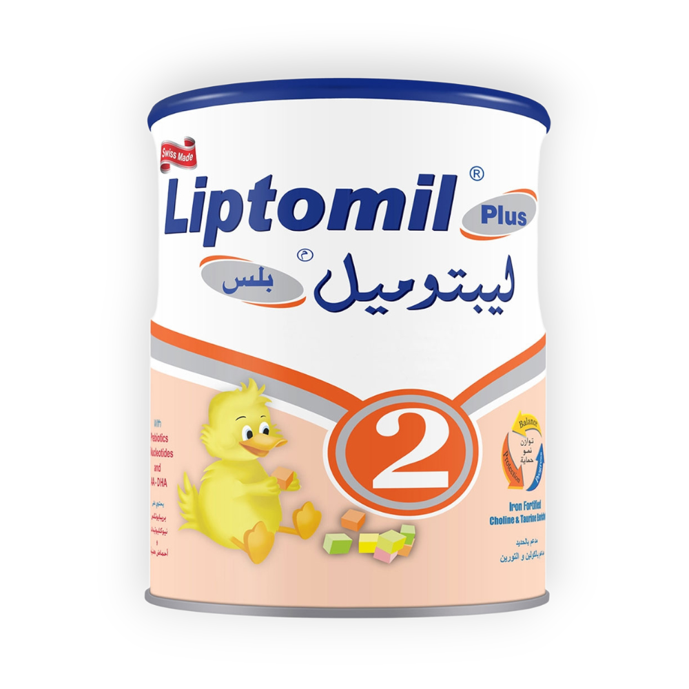 LIPTOMIL 2 PLUS MILK 400 MG
