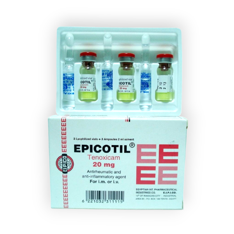 EPICOTIL  20 MG  3 VIAL