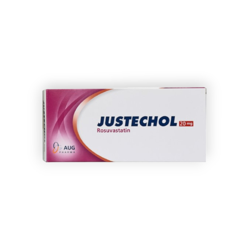 JUSTECHOL 20 MG 14 TABLET