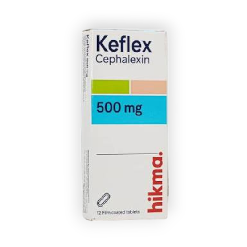 KEFLEX 500 MG 12 TABLET