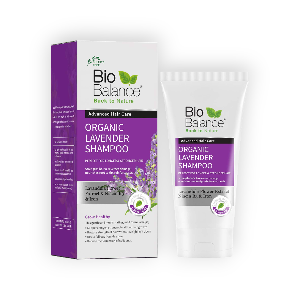 BIO BALANCE ORGANIC LAVENDER SHAMPO 180ML  