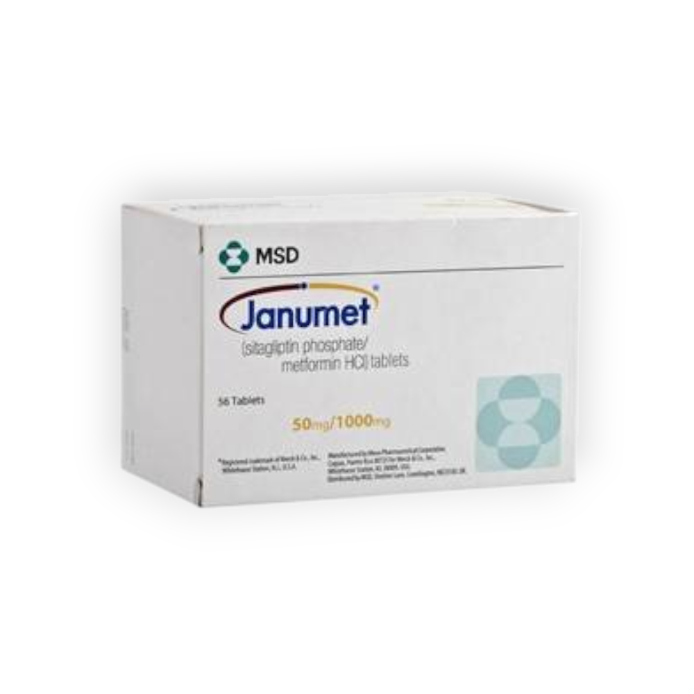 JANUMET 50/1000 MG 56 TABLET