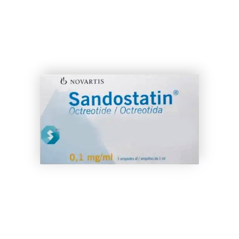 SANDOSTATIN 0.01MG 5 AMPULES