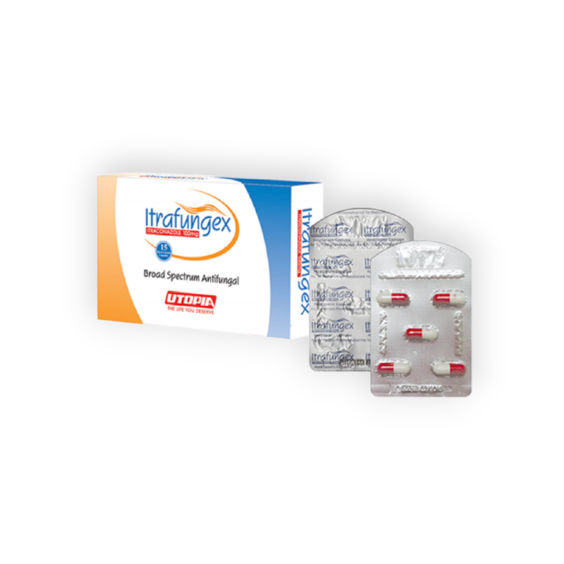ITRAFUNGEX 100 MG 15 CAPSULES