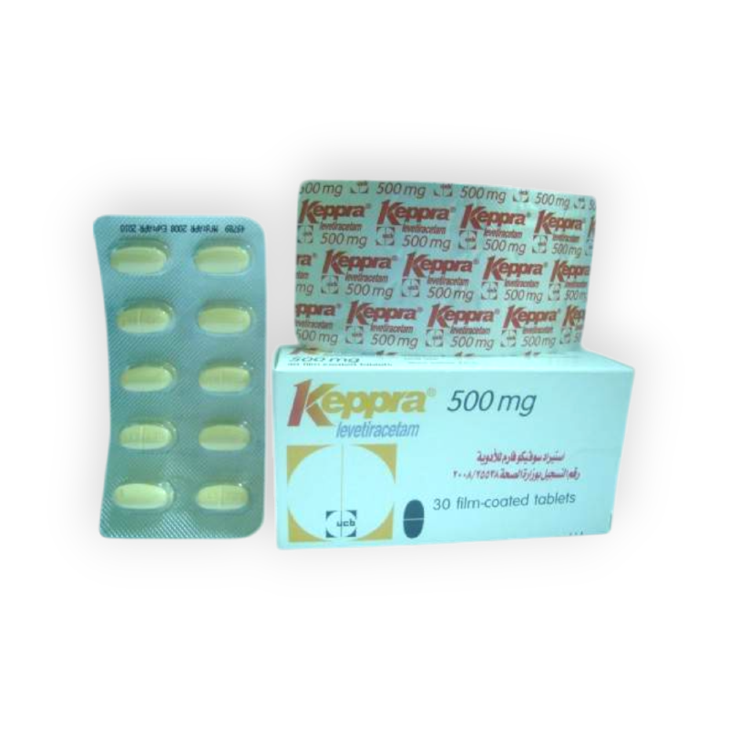 KEPPRA 500 MG 30 TABLET