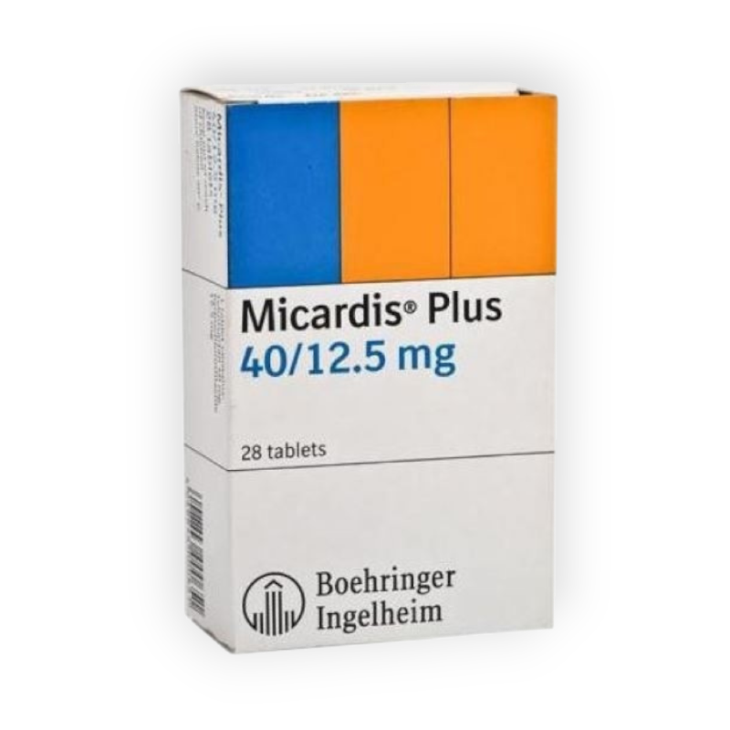 MICARDIS PLUS 40 MG/12.5 MG 28 TABLET