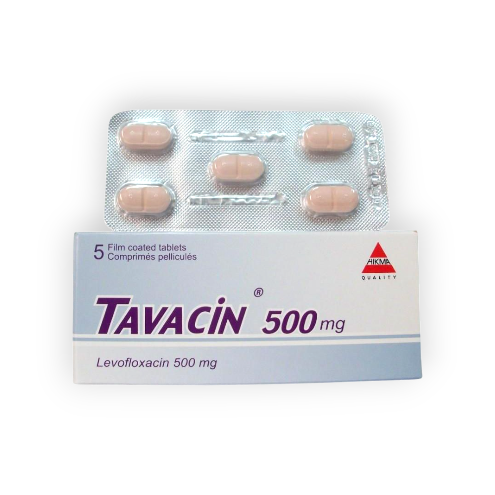 TAVACIN 500 MG 5 TABLET