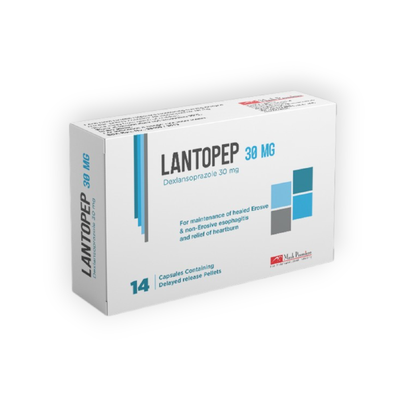 LANTOPEP 30 MG 20 CAPSULES