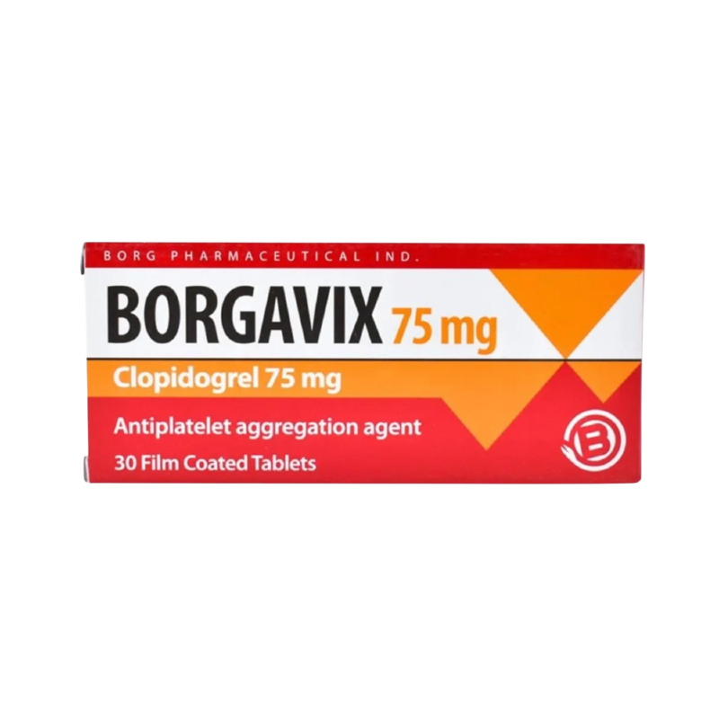 BORGAVIX 75 MG 30 TABLET
