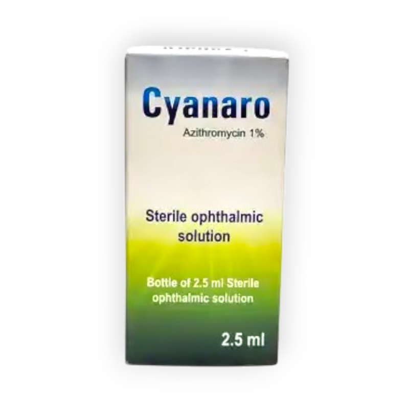 CYANARO EYE DROPS 2.5 ML