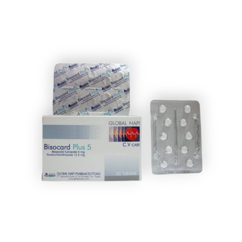 BISOCARD  PLUS  5 / 12.5 MG  30 TABLET