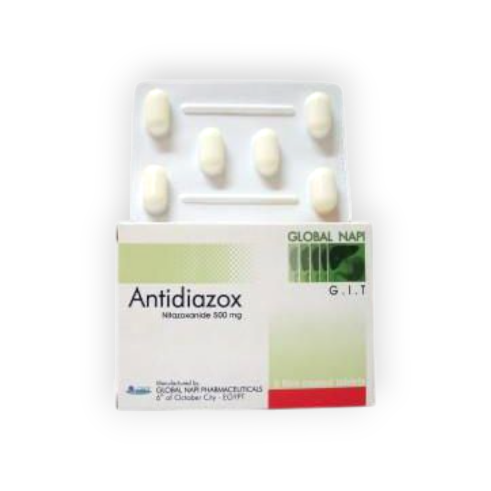 ANTIDIAZOX 500 MG 12 TABLET