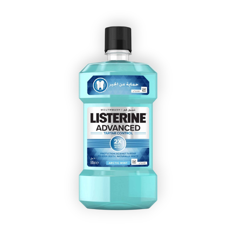 LISTERINE ADVANCED TARTAR CONTROL  MOUTH WASH 250ML +1 DISCOUNT30%