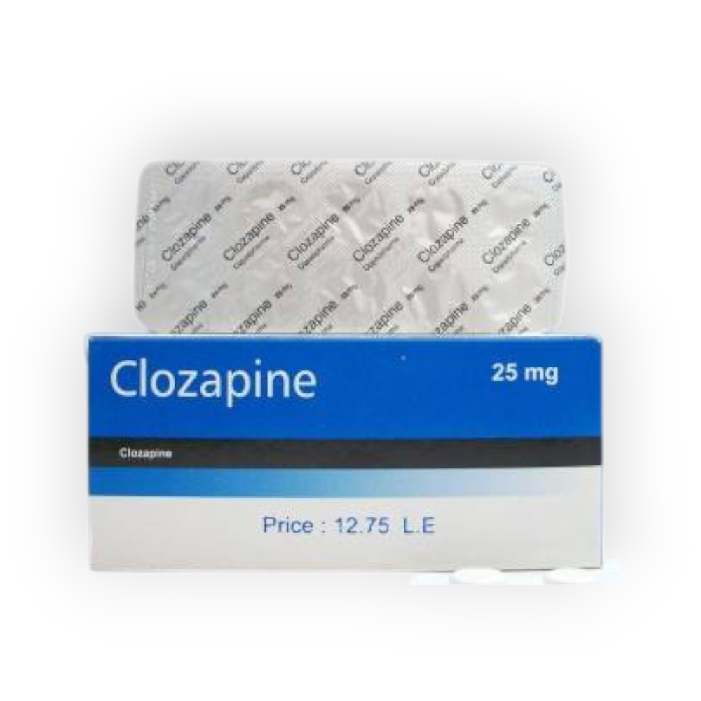 CLOZAPINE 25 MG 30 TABLET