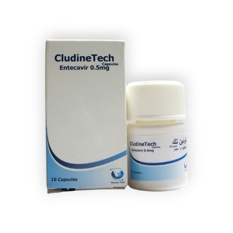 CLUDINE TECH 0.5 MG 10 CAPSULES