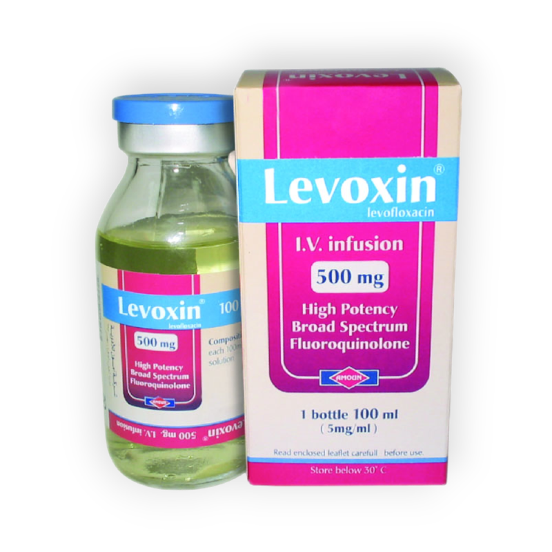 LEVOXIN 500 MG 1 VIAL