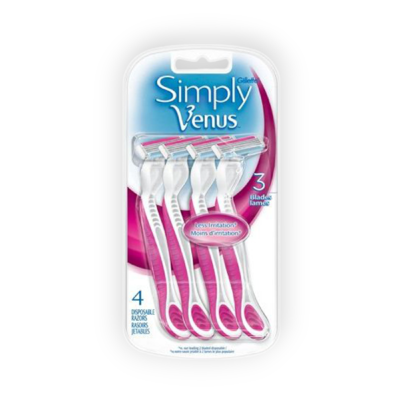 GILLETTE (SIMPLY VENUS) 4 MACHIN