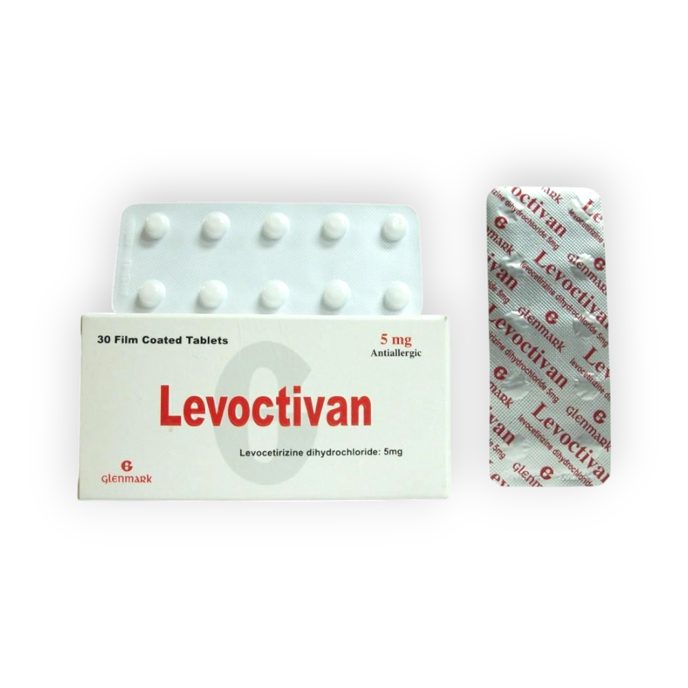 LEVOCTIVAN 5 MG 30 TABLET