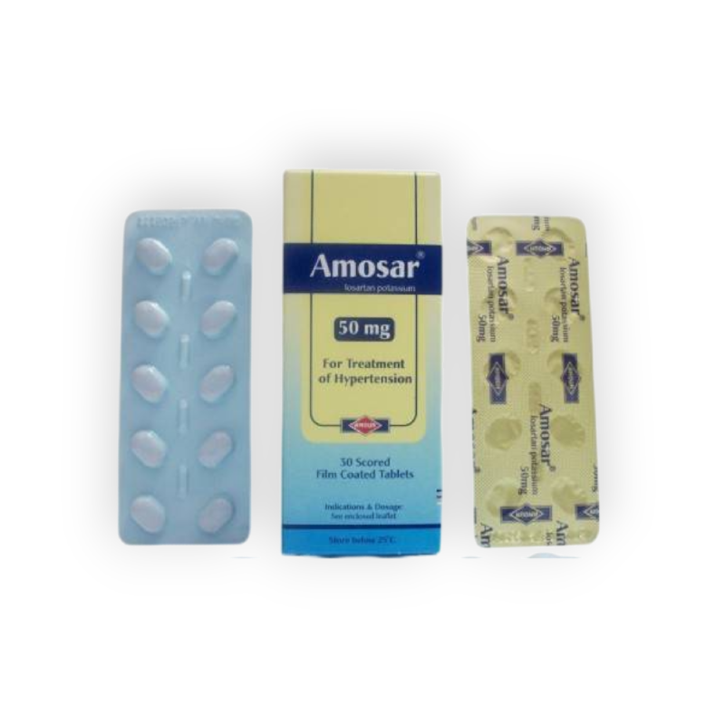 AMOSAR  50 MG  30 TABLET