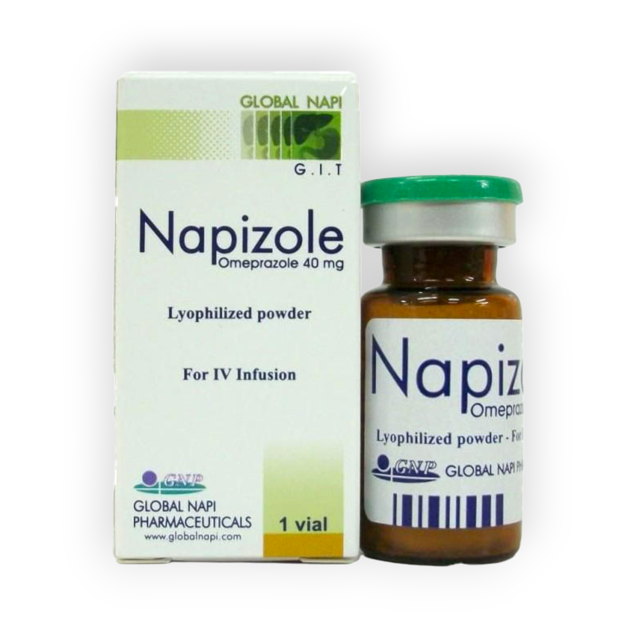 NAPIZOLE 40 MG I.V 1 VIAL