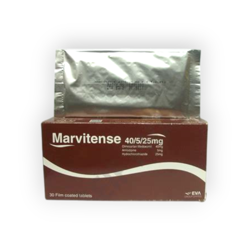 MARVITENSE 40/5/25 MG 30 TABLET