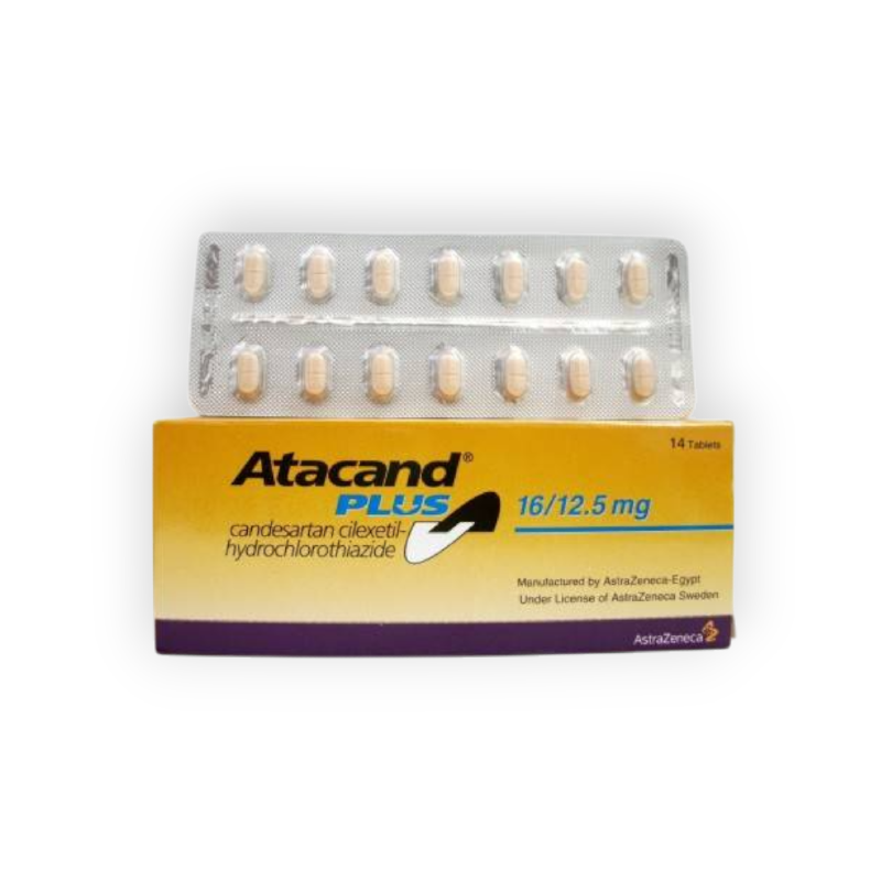 ATACAND PLUS  16 / 12.5 MG  14 TABLET