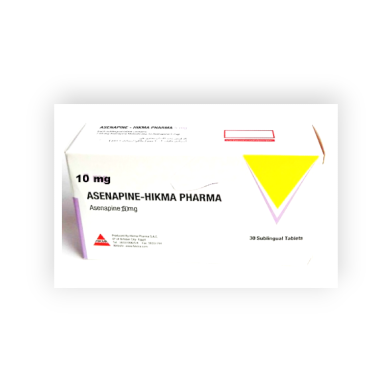 ASENAPINE 10 MG 30 TABLET