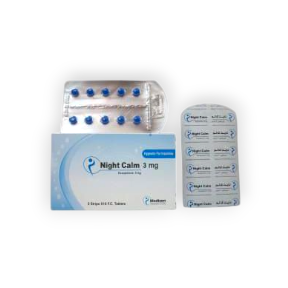NIGHT CALM 3 MG 20 TABLET
