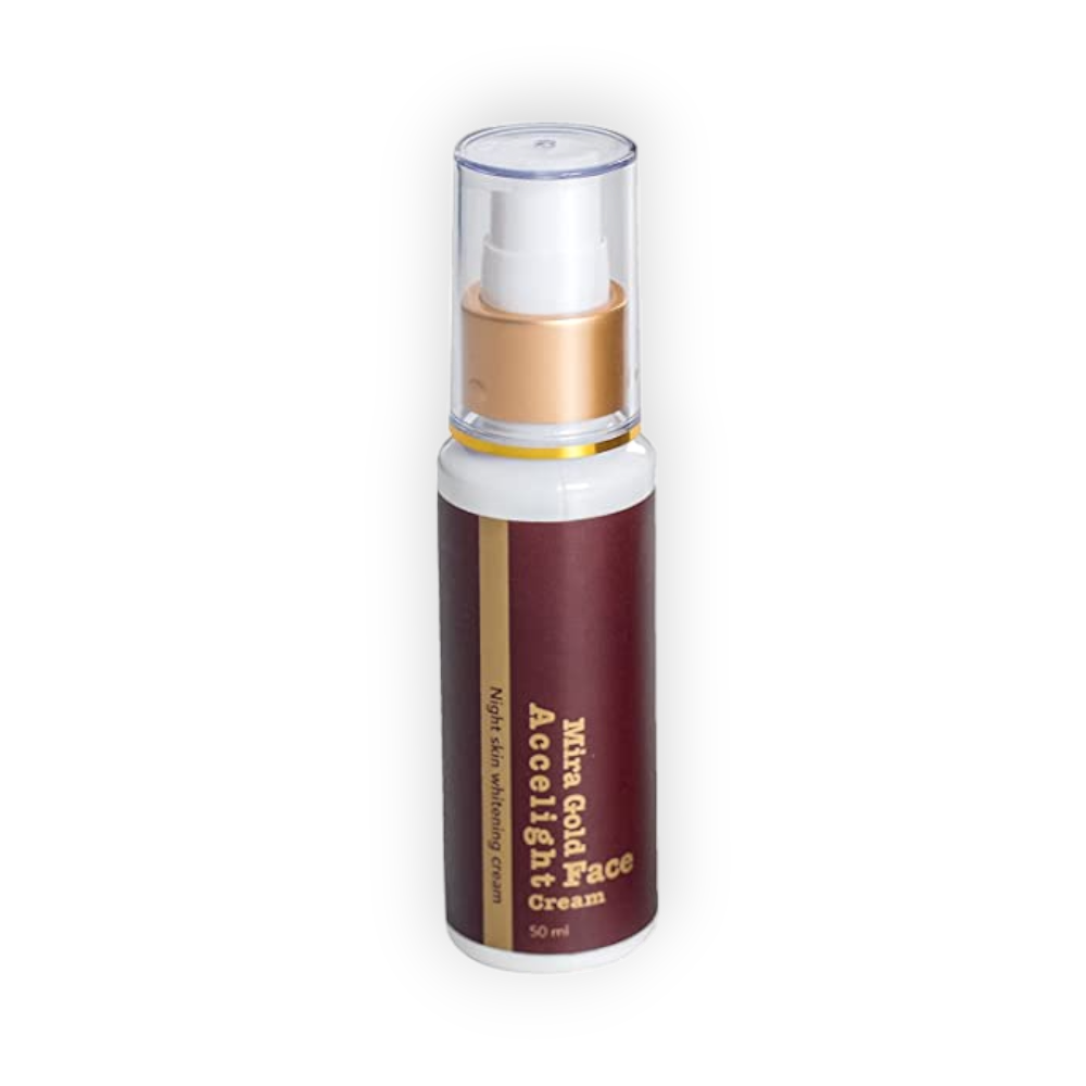 MIRA GOLD ACCELIGHT NIGHT FACE WHITING CREAM 50ML