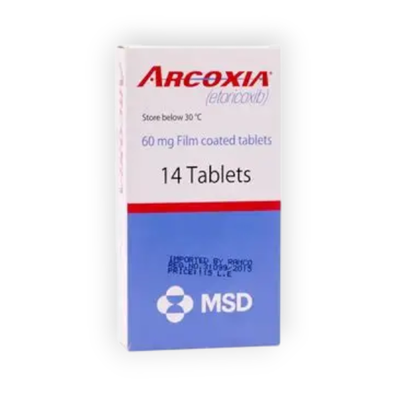 ARCOXIA 60 MG 14 TABLET