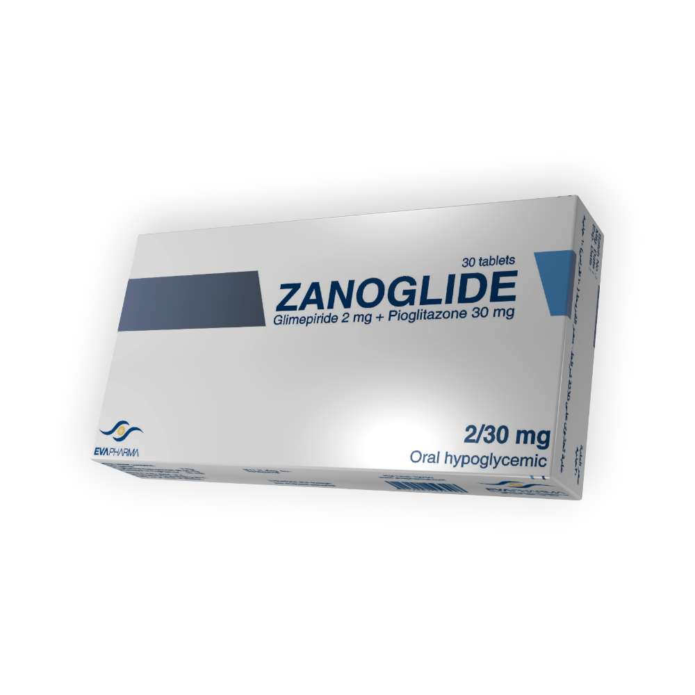 ZANOGLIDE 2/30 MG 30 TABLET