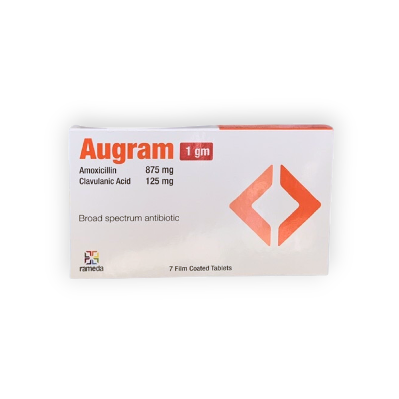 AUGRAM 1GM 7 TABLET