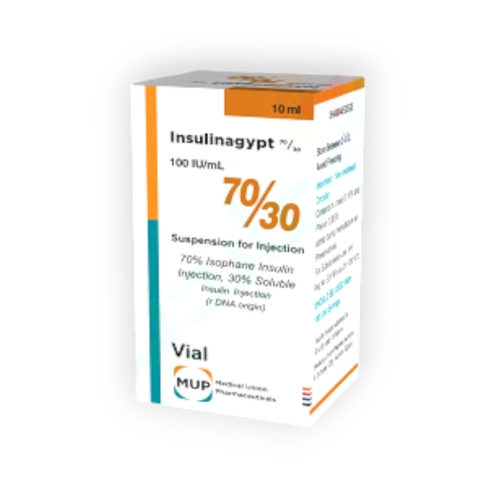 INSULINAGYPT (N) 100 U.I 10 ML