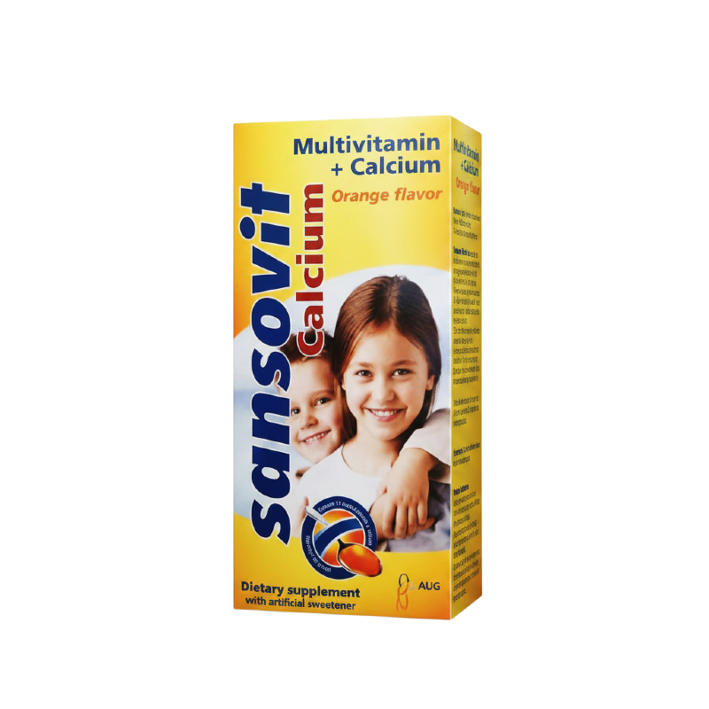 SANSOVIT CALCIUM 200 ML SYRUP
